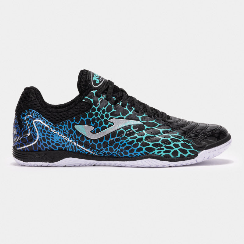Zapatilla Fútbol Sala Maxima 2531 Negro Turquesa