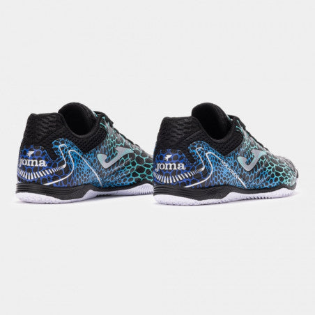 Zapatilla Fútbol Sala Maxima 2531 Negro Turquesa