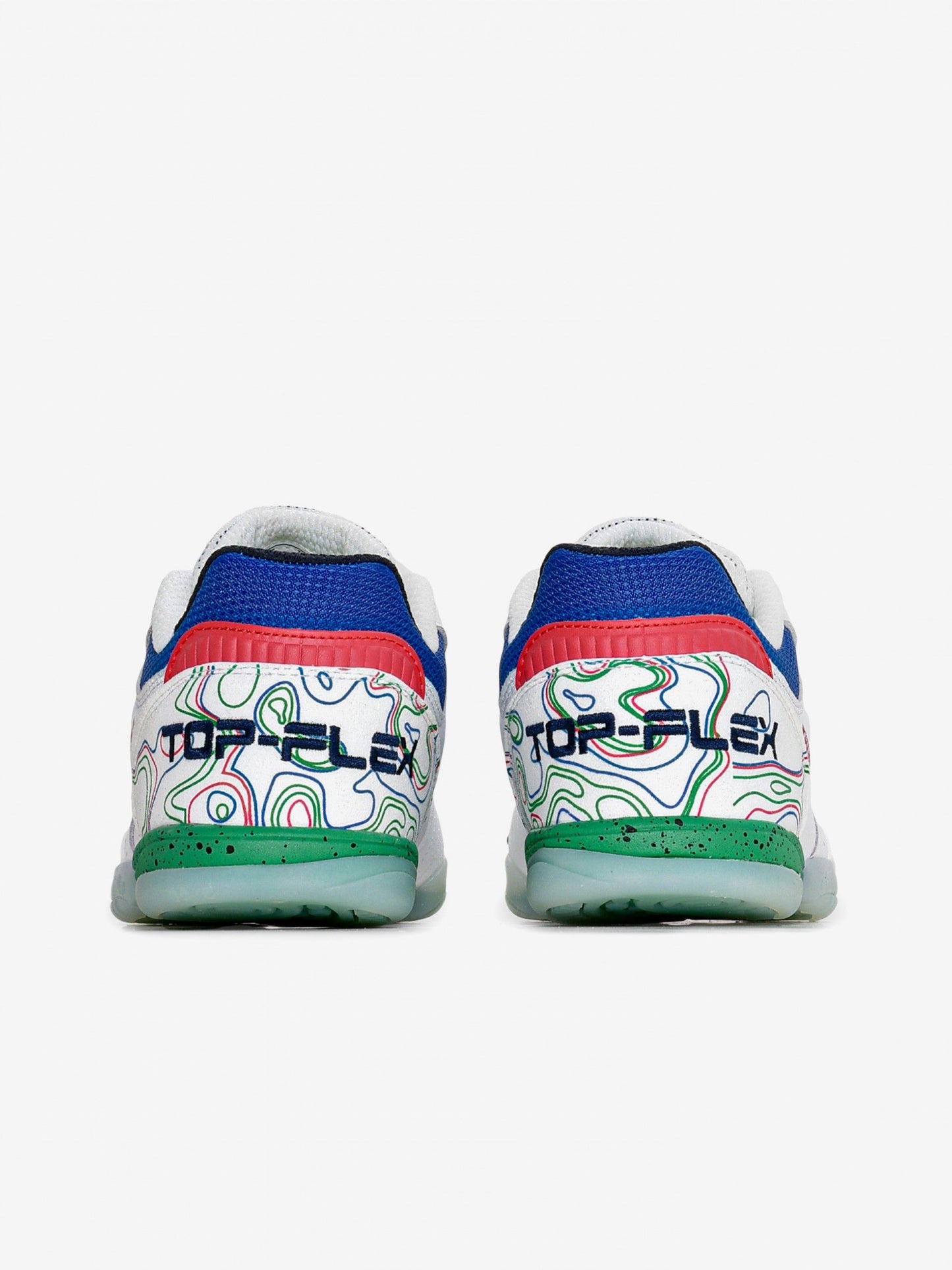 Zapatilla Fútbol Sala Top Flex 26 Blanco y Azul
