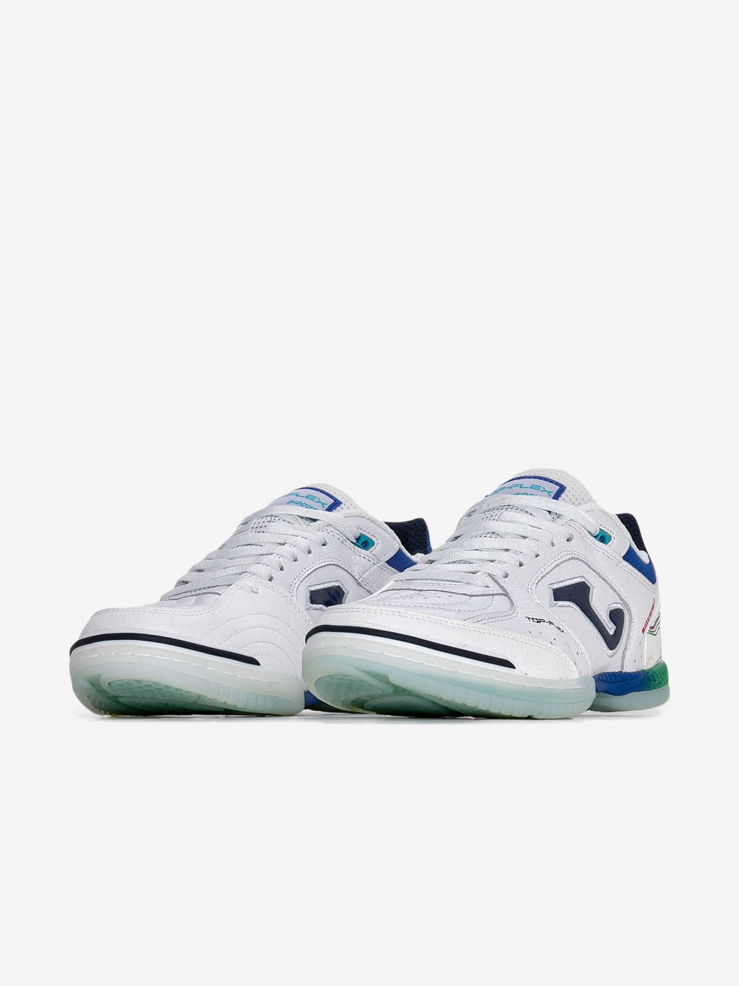 Zapatilla Fútbol Sala Top Flex 26 Blanco y Azul