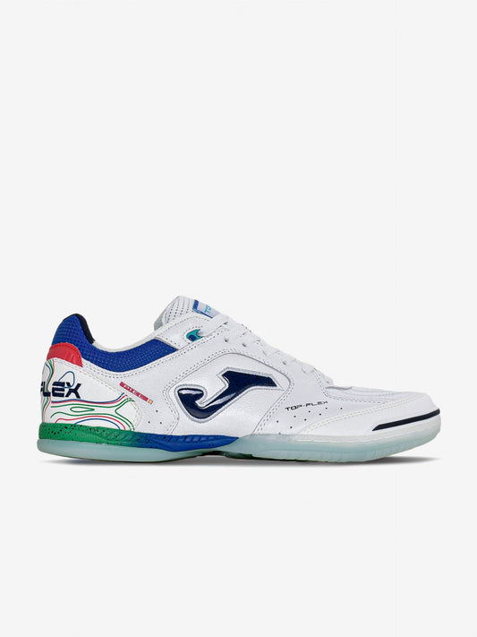 Zapatilla Fútbol Sala Top Flex 26 Blanco y Azul