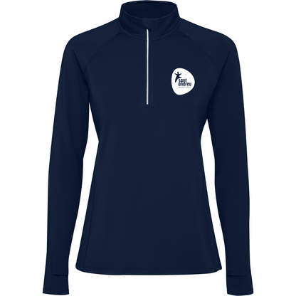 Sudadera Azul Marino mujer con cremallera AE Sant Andreu