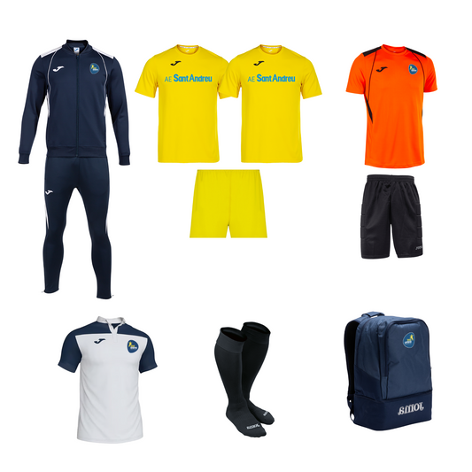 Pack completo portero AE Sant Andreu
