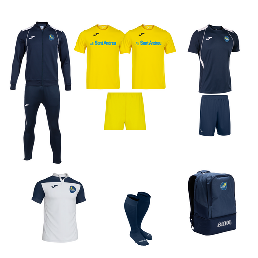 Pack completo Jugador AE Sant Andreu