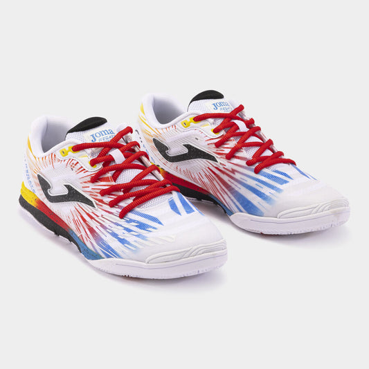 Zapatilla Fúbol Sala Top Flex Reboundblanco rojo