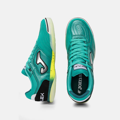Zapatilla Fútbol Sala Top Flex 26 Turquesa