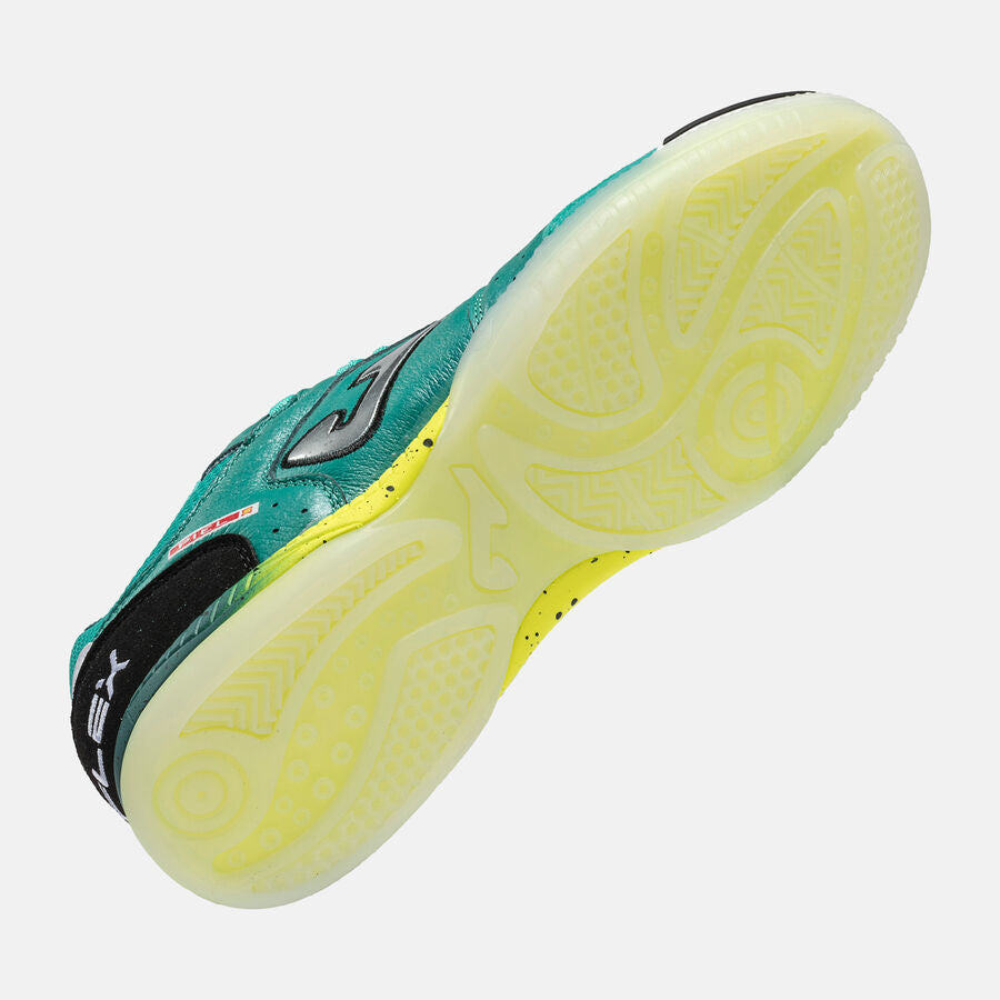 Zapatilla Fútbol Sala Top Flex 26 Turquesa